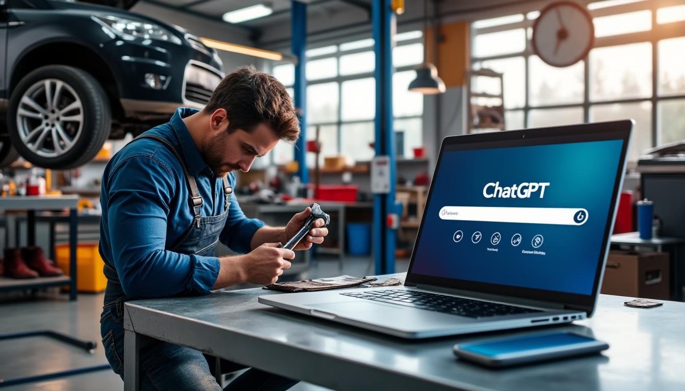 découvrez comment optimiser le seo local de votre garage auto grâce à chatgpt : conseils pratiques, solutions innovantes et visibilité accrue sur google pour attirer plus de clients près de chez vous.