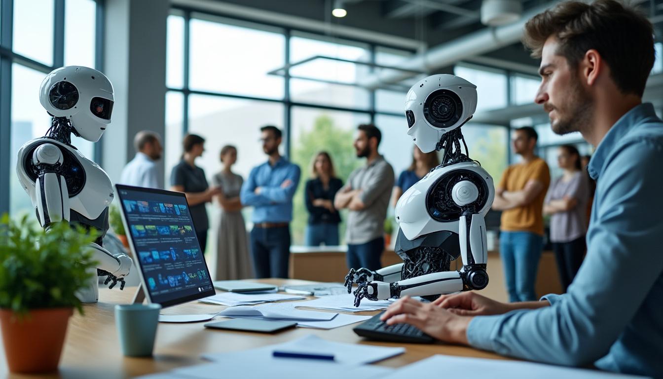 découvrez comment l'intelligence artificielle transforme le marché du travail, ses enjeux majeurs et les perspectives d'évolution pour les emplois de demain.